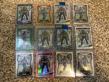 Derick Hall Rookie Card Lot Prizm Numbered Optic Parralell Seattle Seahawks