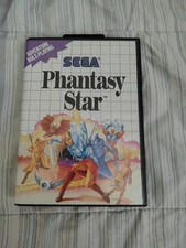 Phantasy Star Sega Master System CIB Case & Game No Manual Tested Working