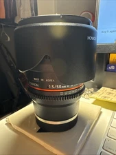 ROKINON Cine DS 50 mm T1.5 AS IF UMC Full Frame Lens for Sony E-Mount