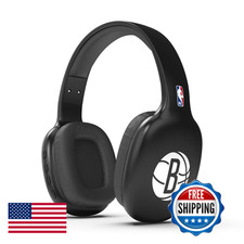Soar Nba Wireless Over The Ear Bluetooth Headphones Brooklyn Nets