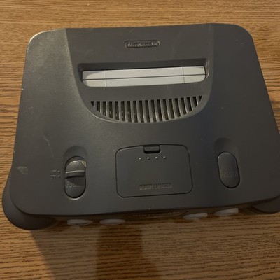 Nintendo 64 System 32MB Home Console - Black UNTESTED NO CORDS