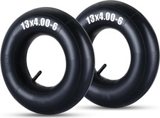 2 Pack 13x4.00-6 Heavy Duty Inner Tubes with TR-13 Valve Stem