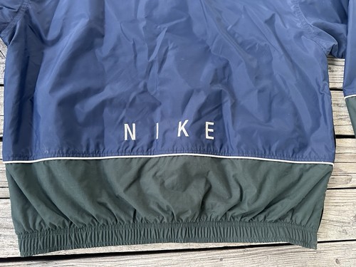 Vintage Nike Windbreaker Track Jacket Large Center Swoosh Spellout Logo 90s by Nike, Size L, $49.95 - Photo 12