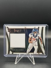 2023 Select White Jaleel Mclaughlin Patch /75 #SWA-JMC Patch Broncos