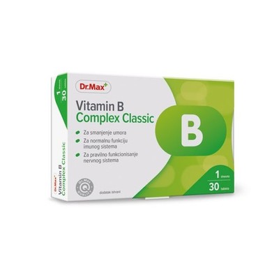 4X Dr. Max B Complex Classic 30 Tabletten