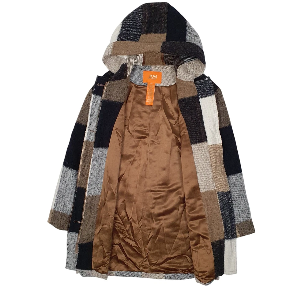 JOE FRESH Chaqueta de Lana Abrigo Sudadera con Capucha Trench Para Hombre S Foto 2 de 4