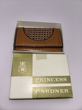 Vintage Princess Gardner Key Gard Original Box Brown Top Grain Cowhide