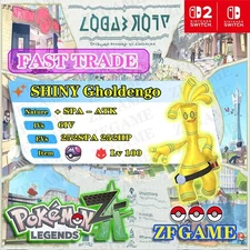 ✨6IV SHINY Gholdengo + EVS 🚀 POKEMON LEGENDS ZA ✨Online delivery⚡ALPHA