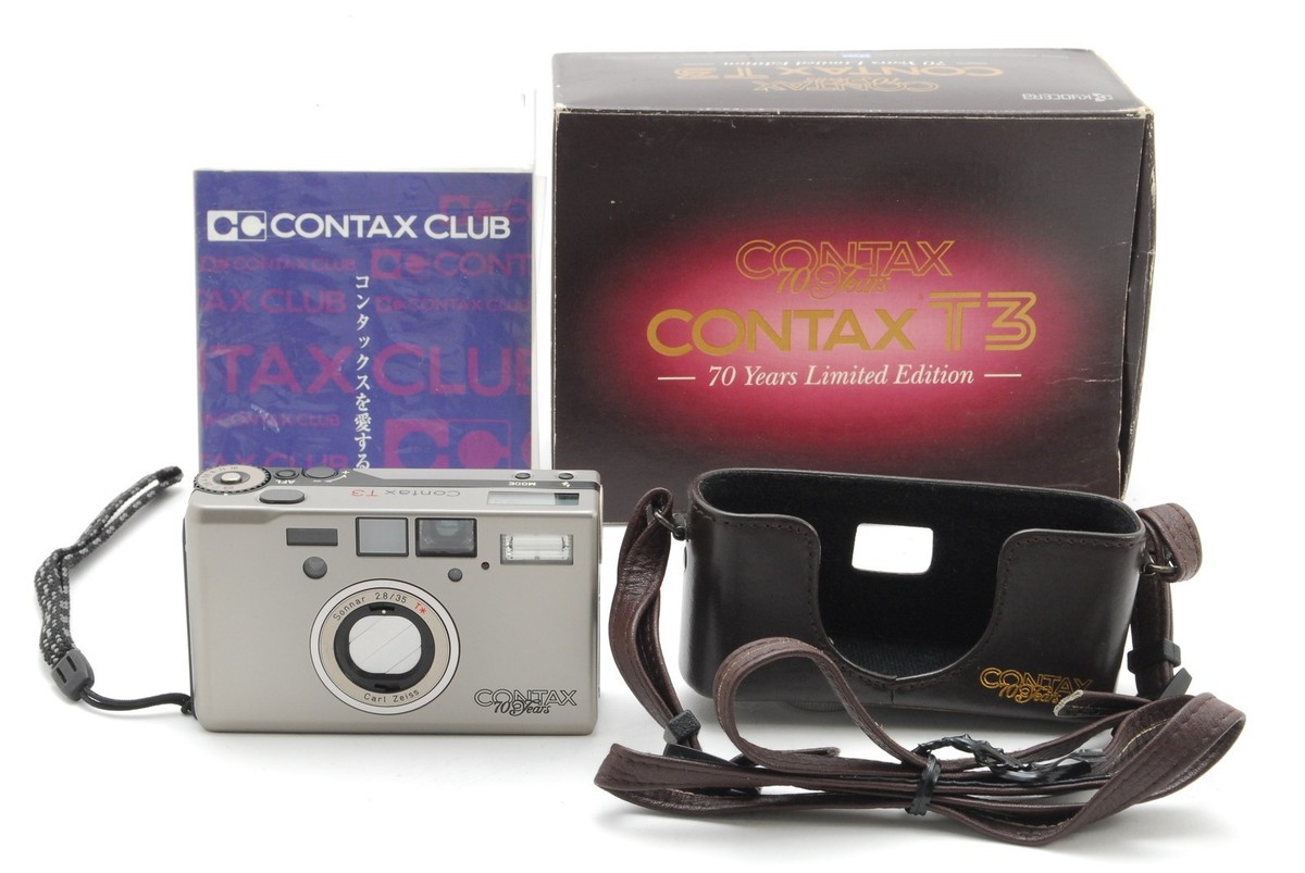 CONTAX T3 70 Years Limited Edition チタンブラック コンパクト