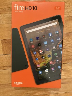 Amazon Fire HD 10 (11th Gen) Tablet 32GB 3GB RAM 10.1'' Black Wi-Fi LCD Camera
