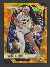 2024 Panini Prizm WNBA - Kamilla Cardoso #93 Orange Ice Prizm (RC)