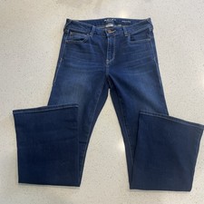 Ariat Denim Women's Perfect Rise Flare Blue Denim Jeans - Sz 30S 30x31