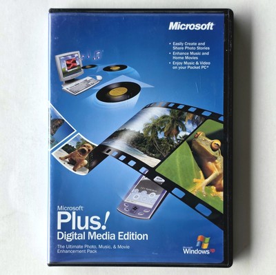 Microsoft Plus! Digital Media Edition for Windows XP w/Product KEY