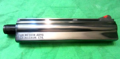 DAN WESSON MONSON 357 MAGNUM BLUE 6VH INCH HEAVY VENT BARREL ASSEMBLY~MINTY!