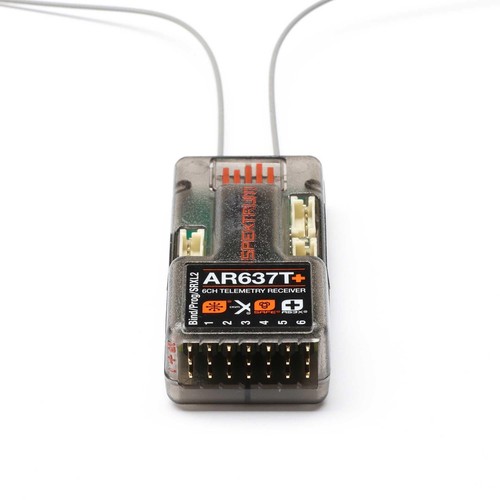 AR637T+ 6 Channel AS3X+ & Safe Telemetry Receiver SPM-1032 - Picture 2 of 6