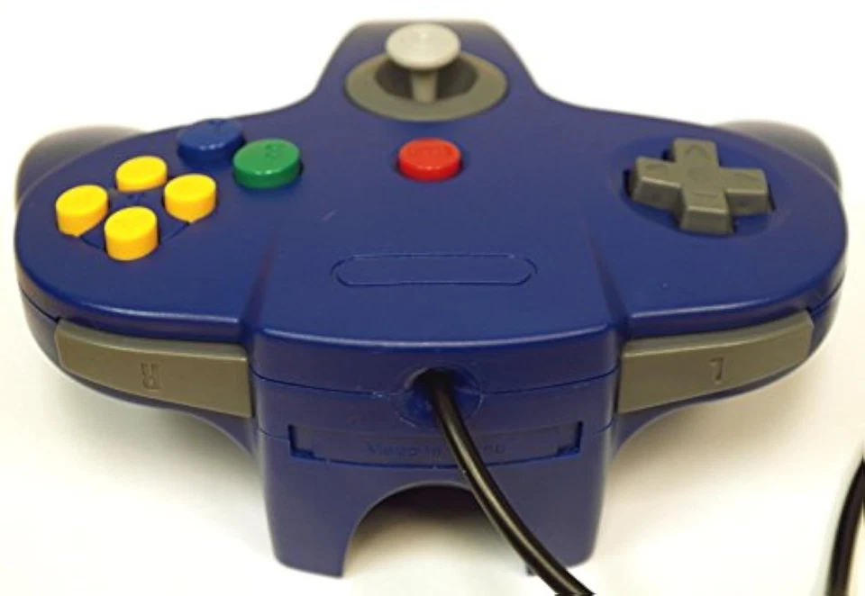 Nintendo Blue Replacement Controller By Mars Devices Gamepad For N64 - Image 2 of 3