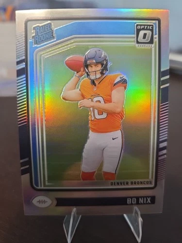 2024 Panini Donruss Optic - Rated Rookie Bo Nix #209 Holo Prizm (RC)