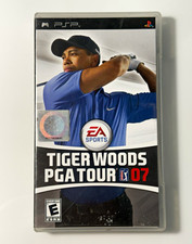 EA SPORTS Tiger Woods PGA Tour 07 Sony PSP UMD w/ Case Manual NTSC-U/C E