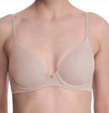 Natori Soft Focus Convertible Demi T-Shirt Bra Light Mocha 711353 NWT Size 34G