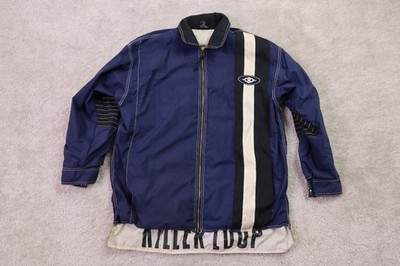 Killer Loop Jacket Mens Large Vintage 90s Blue Full Zip | eBay