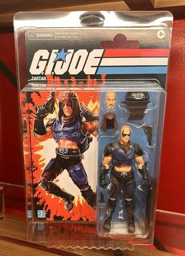 GI Joe Classified Retro Carded Cobra Zartan - In MOC Masters Case - 2023