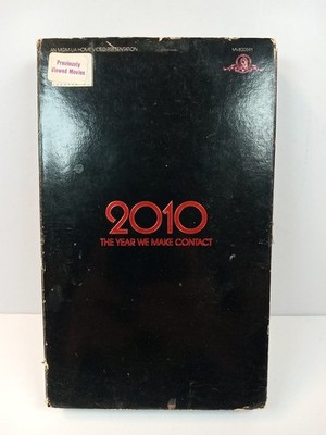 2010 The Year We Make Contact (VHS Tape 1985) MGM Big Box Roy Scheider 1st Print