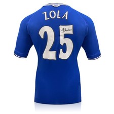 Gianfranco Zola Signed Chelsea 2000 Football Jersey