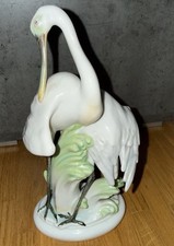 Herend Porzellan Figur, Paar Kraniche
