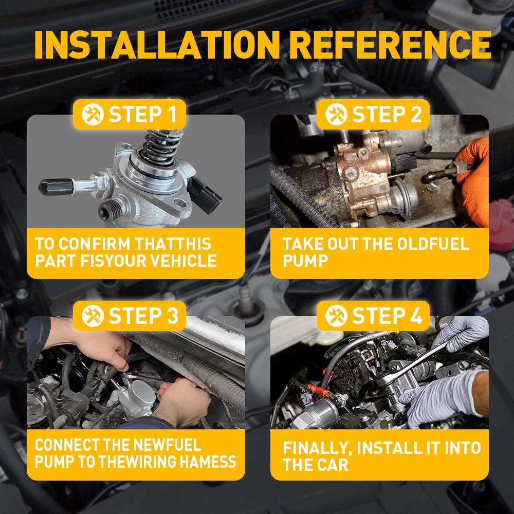 High Pressure Fuel Pump For Ford 11-16 F150 3.5L Ecoboost V6 BL3E9D376CH EOOH thumbnail 10