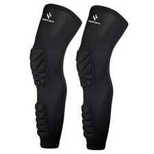 Knee Calf Padded 2 Pack Compression Leg Sleeve Small Black Padded Knee Calf