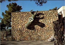 Postcard France Joan Miro Lezard Sculpture Fondation Maeght