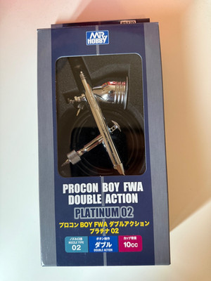 Creos Procon Boy Mr Hobby FWA PS270 Airbrush Platinum 02 Double Action