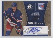 2009-10 SP Game Used Edition SIGnificance 45/50 Artem Anisimov #SIG-AA Auto 1i0