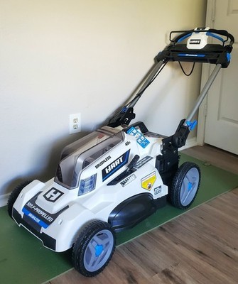 Hart 40-Volt Electric Cordless Brushless Self-Propelled Mower HLPM02VNM