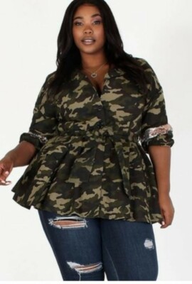 Plus Camo Jacket 2x | eBay