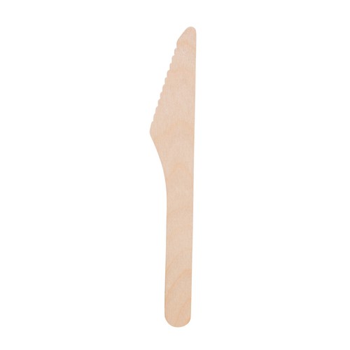 Disposable Wooden Forks Spoons Wood Knives Party Tableware Catering Cutlery Set - Picture 5 of 5