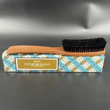 Vintage Avon Clothes Brush Valet Shoe Horn Handle Brown 60  s Collection NOS/BOX