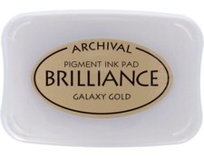 Brilliance Pigment Ink Pad Multicolor 3x1.75 Inch for Glossy Stamping