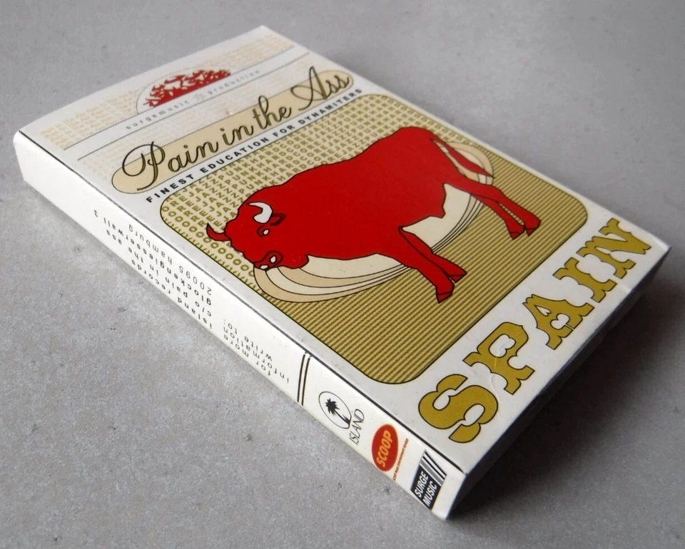 MC - PAIN IN THE ASS - Spain * Promo Tape Cassette Kassette * ISLAND 2001 "