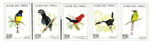 25 Stamp BIRD Fun Pack // Random Lot of 25 Premium World Bird