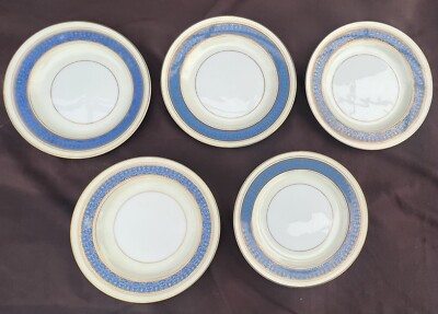 Vintage Occupied Japan Sango San4  6.25  Bread Plates Some Use Marks Set Of 5