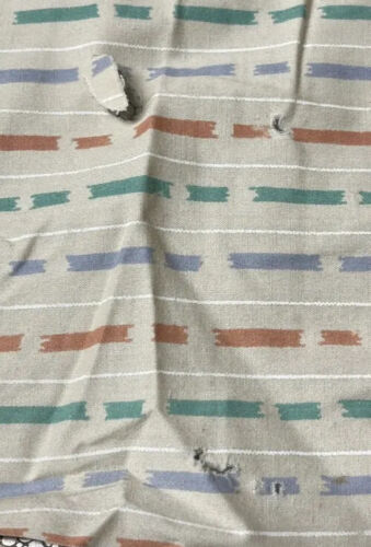 Vintage Perma-Prest Percal Southwestern Queen Size 6 Piece Sheet Set - Picture 7 of 7