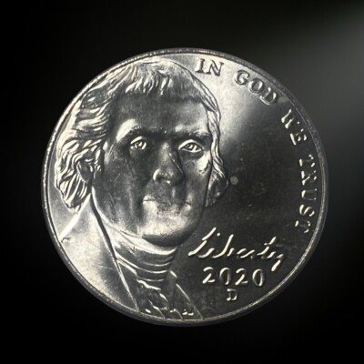 2020 D Denver Jefferson Nickel Brilliant Uncirculated (BU) | eBay