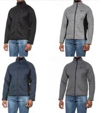 Spyder Men's Stellar Jacket Sherpa Lined Core Sweater Fleece