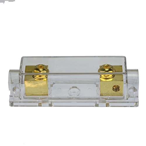 VOODOO 400 Amp ANL Fuse - Gold Holder Audio 1/0 0 Gauge no terminals Needed - Picture 5 of 7