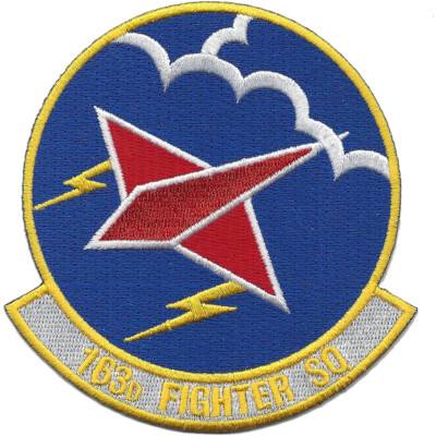 163rd Fighter Squadron A-10 Patch