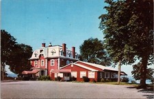 Historical Scenic Dutchess Manor Dining Spot Hudson River Valley Postcard Unused