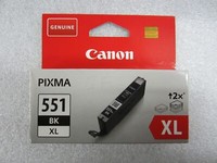 Original Canon Tintenpatrone CLI-551XL Bk Black / Photoblack Ovp Rechnung