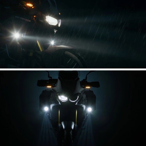 LED Auxiliary Spot Fog Light Assembly Kit - Honda CRF1000L crf1100 Africa Twin - Picture 11 of 15