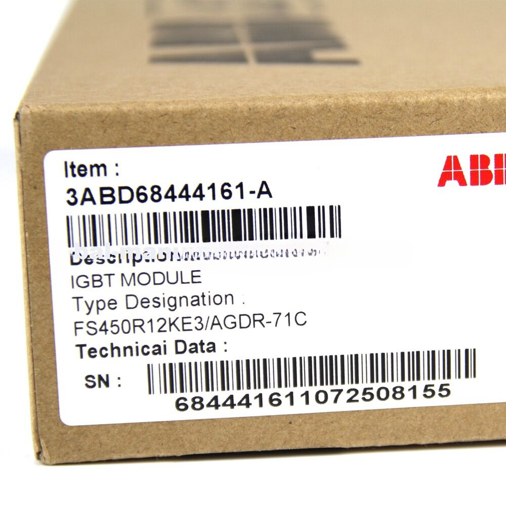 1pcs ABB FS450R12KE3/AGDR-71C ACS800 Inverter IGBT Driver Board